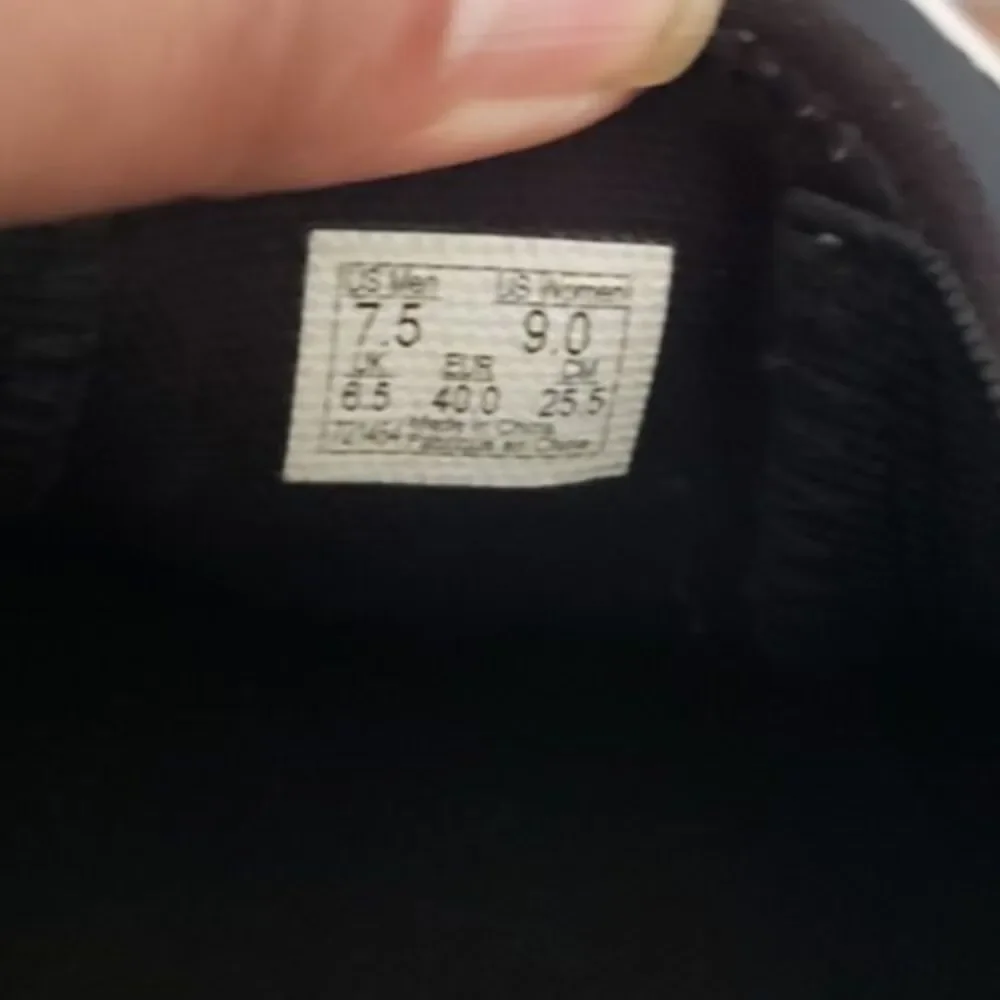 Vans black checkerboard